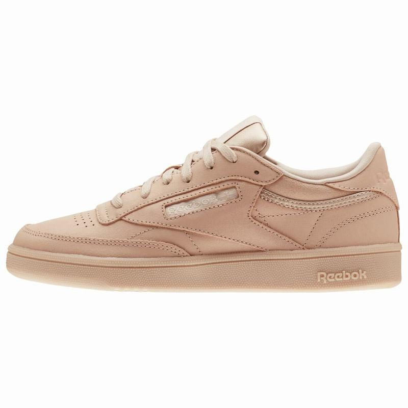 Tenisi Reebok Club C 85 Dama Bej/Albi Romania PR8714SM